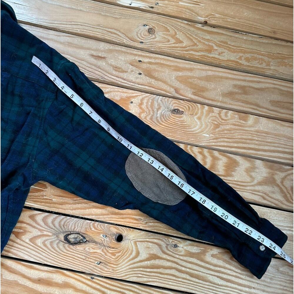 Pendleton Vintage Wool Elbow Patch Button Up Shir… - image 7